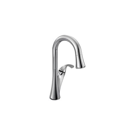 Moen Chrome One-Handle Pulldown Bar Faucet 6124C